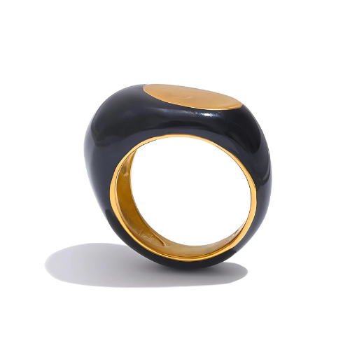 Bague pour femme - en Acier Titane