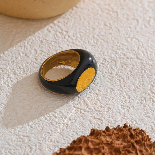 Bague pour femme - en Acier Titane