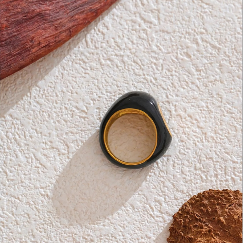 Bague pour femme - en Acier Titane
