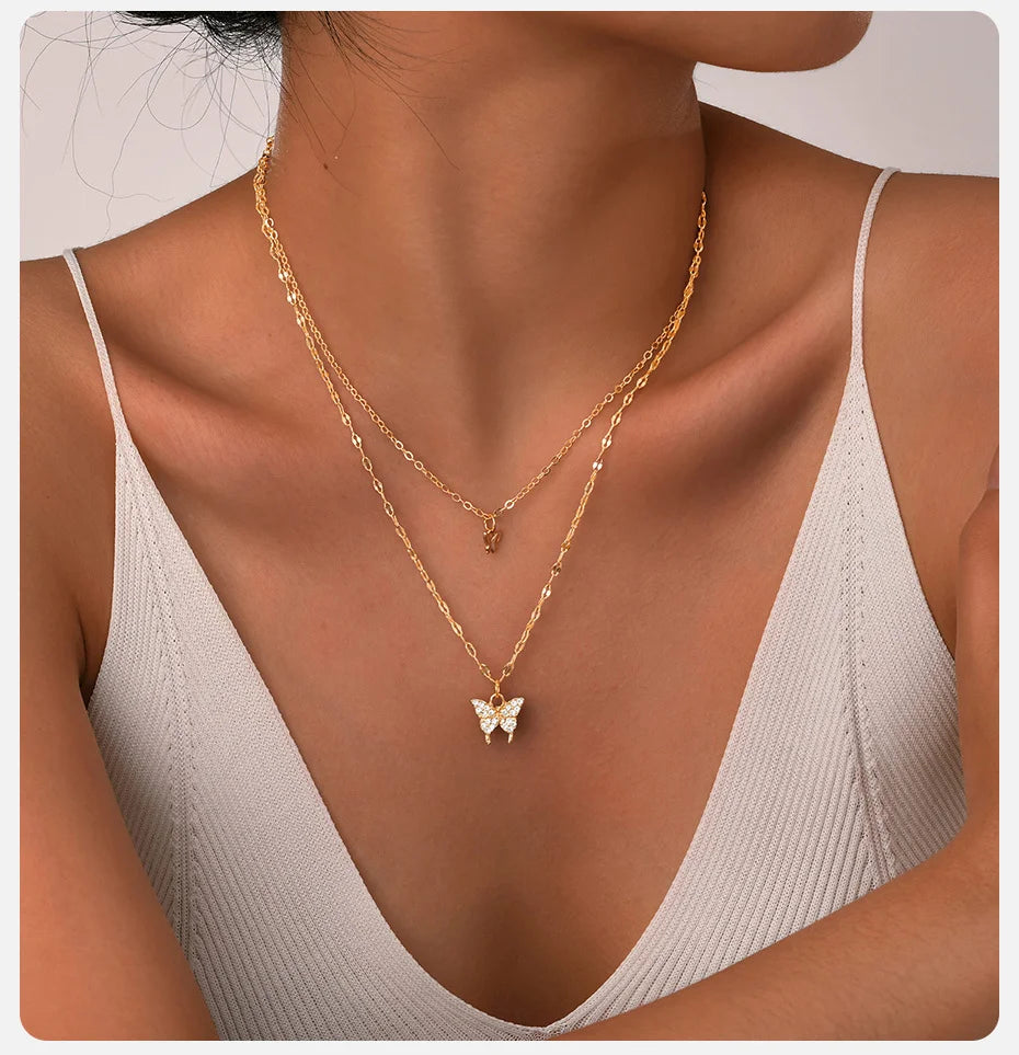 Collier Papillon