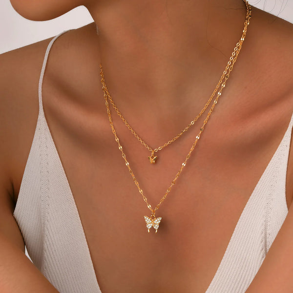 Collier Papillon